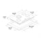 30” glass-ceramic COOKTOP