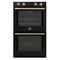Vomero 30-Inch Double Wall Oven, , 10 cu.ft Total Capacity, 7100W Convection, Mechanical Controls, Manuel Steam Clean