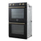 Vomero 30-Inch Double Wall Oven, , 10 cu.ft Total Capacity, 7100W Convection, Mechanical Controls, Manuel Steam Clean