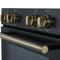 Vomero 30-Inch Double Wall Oven, , 10 cu.ft Total Capacity, 7100W Convection, Mechanical Controls, Manuel Steam Clean