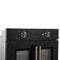 Asti 30-Inch French Door Electric Wall Oven in & Antique Brass, 3.68 cu. ft. True Convection, 3,600W, Air Fry, Sous Vide, Self-Clean