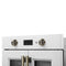 Asti 30-Inch French Door Electric Wall Oven in & Antique Brass, 3.68 cu. ft. True Convection, 3,600W, Air Fry, Sous Vide, Self-Clean