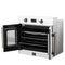 Asti 30-Inch French Door Electric Wall Oven in & Antique Brass, 3.68 cu. ft. True Convection, 3,600W, Air Fry, Sous Vide, Self-Clean