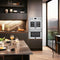 Asti 30-Inch Double Electric Wall Oven with Upper French Doors in , 7.36 cu. ft. Dual True Convection, 7,200W, Air Fry, Sous Vide, Self-Clean
