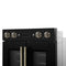 Asti 30-Inch Double Electric Wall Oven with Upper French Doors in & Antique Brass, 7.36 cu. ft. Dual True Convection, 7,200W, Air Fry, Sous Vide, Self-Clean