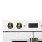 Asti 30-Inch Double Electric Wall Oven with Upper French Doors in & Antique Brass, 7.36 cu. ft. Dual True Convection, 7,200W, Air Fry, Sous Vide, Self-Clean