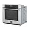 Villarosa 30-Inch Electric Wall Oven, , 5.0 cu.ft Capacity, Air Fry, Steam Cleaning, Glass Touch Controls