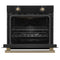 Vomero 30-Inch Wall Oven, , 5 cu.ft Capacity, 3550 Watts Convection, Mechanical Controls, Manuel Steam Clean