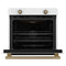 Vomero 30-Inch Wall Oven, , 5 cu.ft Capacity, 3550 Watts Convection, Mechanical Controls, Manuel Steam Clean