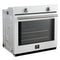 Vomero 30-Inch Wall Oven, , 5 cu.ft Capacity, 3550 Watts Convection, Mechanical Controls, Manuel Steam Clean