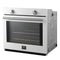 Vomero 30-Inch Wall Oven, , 5 cu.ft Capacity, 3550 Watts Convection, Mechanical Controls, Manuel Steam Clean
