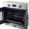 Gallico 30-Inch Electric French Door Wall Oven, , True Convection, Air Fry, Self-Cleaning