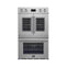 Gallico 30-Inch Electric French Door Double Oven, , Convection Cooking, Touch Control Panel, Self-Cleaning Function