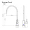Single Handle Drink Faucet In Chrome