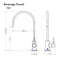 Single Handle Drink Faucet In Chrome