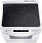 30" Electric Range with Steam Clean