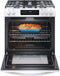 30" Gas Range with Steam Clean