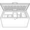 Ge® Energy Star® 15.7 Cu. Ft. Manual Defrost Chest Freezer