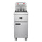 Commerciale Natural Gas Deep Fryer, 4 Burners 120,000 BTU, 50 lbs Oil Capacity