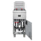 Commerciale Natural Gas Deep Fryer, 4 Burners 120,000 BTU, 50 lbs Oil Capacity