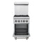 Commerciale 24 Inch Gas Range with 4 Burners