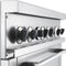 Commerciale 36 Inch Gas Range with 6 Burners