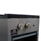 Commerciale gas stock pot range, 1 powerful 3-ring burner, 80,000 BTU, durable stainless steel, heavy-duty cast iron grate