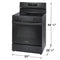 30" Electric Range with Steam Clean