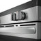 30-in Glass Top 5 Burners 5.3-cu ft Steam Cleaning Freestanding Electric Range