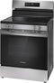 30-in Glass Top 5 Burners 5.3-cu ft Steam Cleaning Freestanding Electric Range