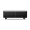 Evoluto Tavolo 51-Inch Black Smart Coffee Table – Dual Refrigerator Drawers, Bluetooth 5.0 Audio, Wireless Charging & RGB Ambient Light