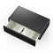 Evoluto Tavolo 51-Inch Black Smart Coffee Table – Dual Refrigerator Drawers, Bluetooth 5.0 Audio, Wireless Charging & RGB Ambient Light
