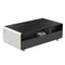 Evoluto Tavolo 51-Inch White Smart Coffee Table – Dual Refrigerator Drawers, Bluetooth 5.0 Audio, Wireless Charging & RGB Ambient Light