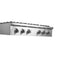 Cossato Alta Qualita 36-Inch Pro-Style Gas Rangetop, , 6 Sealed Burners, 83,000 BTU Total Output, Continuous Cast Iron Grates