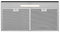Undercabinet 36" Ventilation Hood