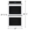 27" Double Electric Wall Oven
