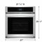 27" Single Electric Wall Oven