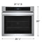 30" Single Electric Wall Oven