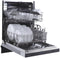 24" Hybrid Tub Dishwasher
