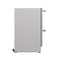 Como 24-Inch Indoor Outdoor Drawer Refrigerator, 4.87 cu.ft, Interior, Adjustable Shelves, LED Lighting