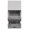 Como 24-Inch Indoor Outdoor Drawer Refrigerator, 4.87 cu.ft, Interior, Adjustable Shelves, LED Lighting