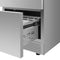 Como 24-Inch Indoor Outdoor Drawer Refrigerator, 4.87 cu.ft, Interior, Adjustable Shelves, LED Lighting