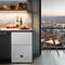Como 24-Inch Indoor Outdoor Drawer Refrigerator, 4.87 cu.ft, Interior, Adjustable Shelves, LED Lighting
