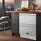 Como 24-Inch Indoor Outdoor Drawer Refrigerator, 4.87 cu.ft, Interior, Adjustable Shelves, LED Lighting