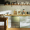 Como 24-Inch Indoor Outdoor Drawer Refrigerator, 4.87 cu.ft, Interior, Adjustable Shelves, LED Lighting