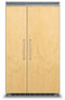 48" Custom Panel Side-by-Side Refrigerator/Freezer