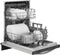 24" Stainless Steel Tub Dishwasher
