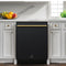 Romano Espresso 24-Inch Built-In Dishwasher, Finish, Tub, 49 dBA, Energy Star Certified