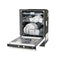 Romano Espresso 24-Inch Built-In Dishwasher, Finish, Tub, 49 dBA, Energy Star Certified
