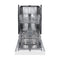 Polo 18-Inch Built-In Dishwasher, 8 Place Settings, ENERGY STAR Certified, 52 dBA